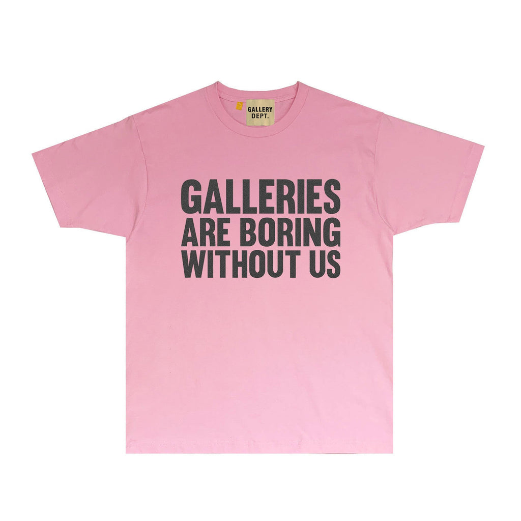 Gallery Dept T Shirts Fashion Brand Tee Shirt Short Sleeve T-shirt Blouse