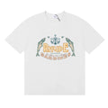 Rhude Cannes Sardines Fish Retro Nautical White Oversized T‑Shirt