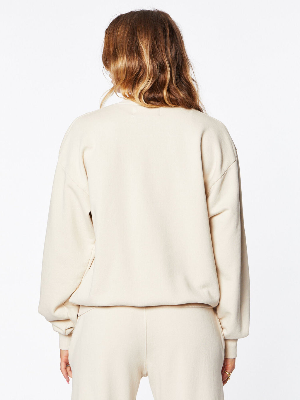 SAM CREW SWEATSHIRT CREAM
