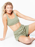 ECO-FLEECE SPORTY BRA
