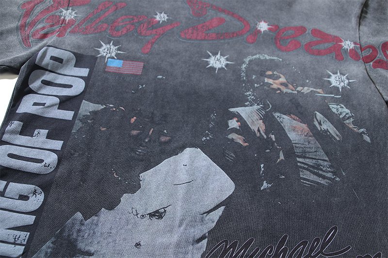 VALE USA King of Pop Graphic T-Shirt