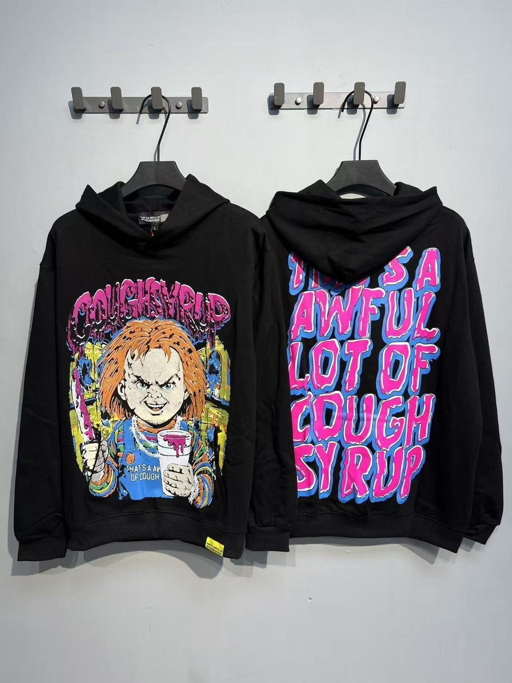 THAT'S A AWFUL LOT OF COUGH SYRUP Star Graphic Hoodie