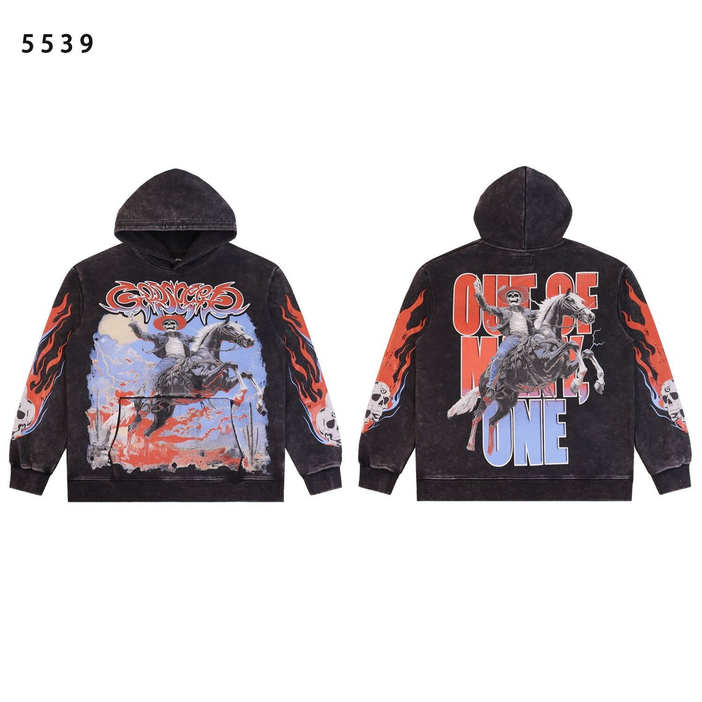 Godspeed Out of My Mind Cowboy Graphic Hoodie