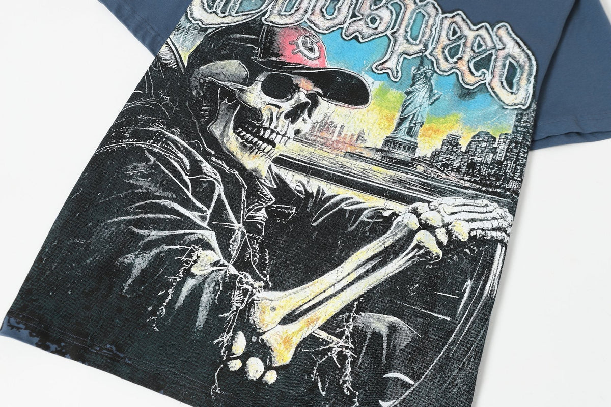 Godspeed Skull City Back Graphic T-Shirt
