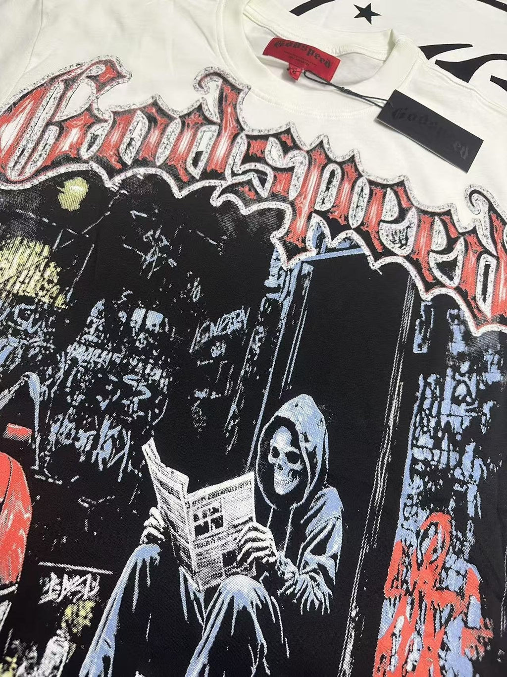 Godspeed Reaper Car Graphic T-Shirt