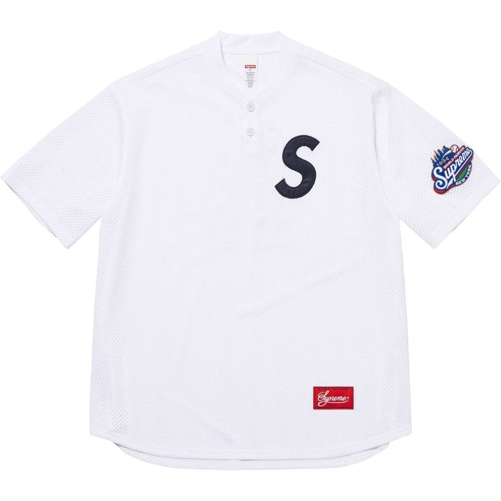 Supreme Back Number Baseball-Style Jersey T-Shirt