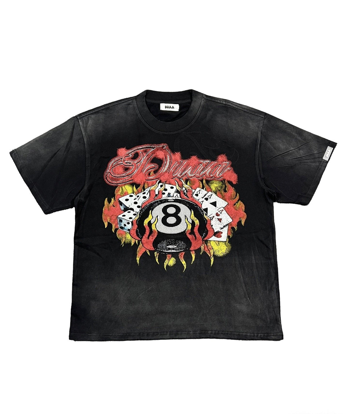 DUAA Casino 8-Ball Graphic T-Shirt