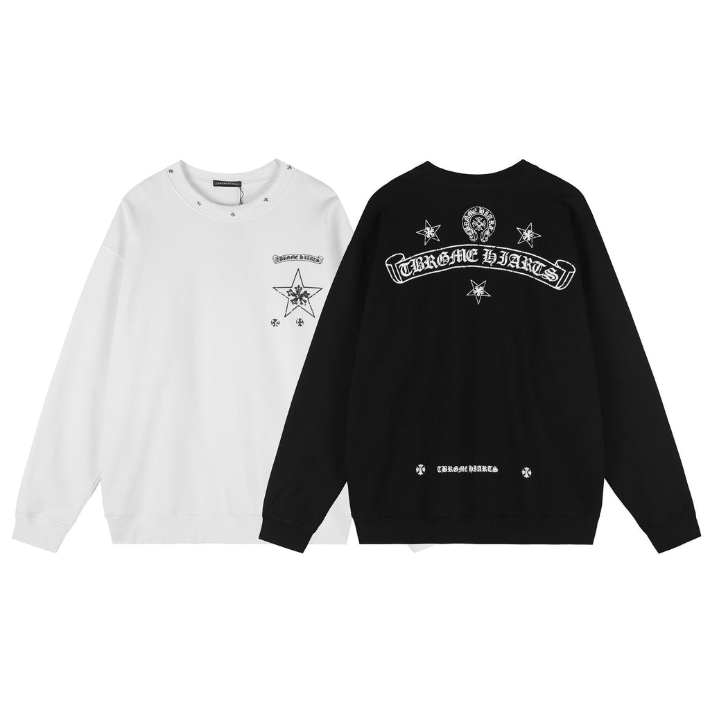 Chrome Hearts Gothic Motif Crewneck Sweatshirt