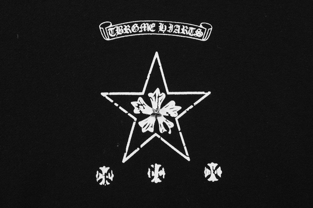 Chrome Hearts Gothic Motif Crewneck Sweatshirt