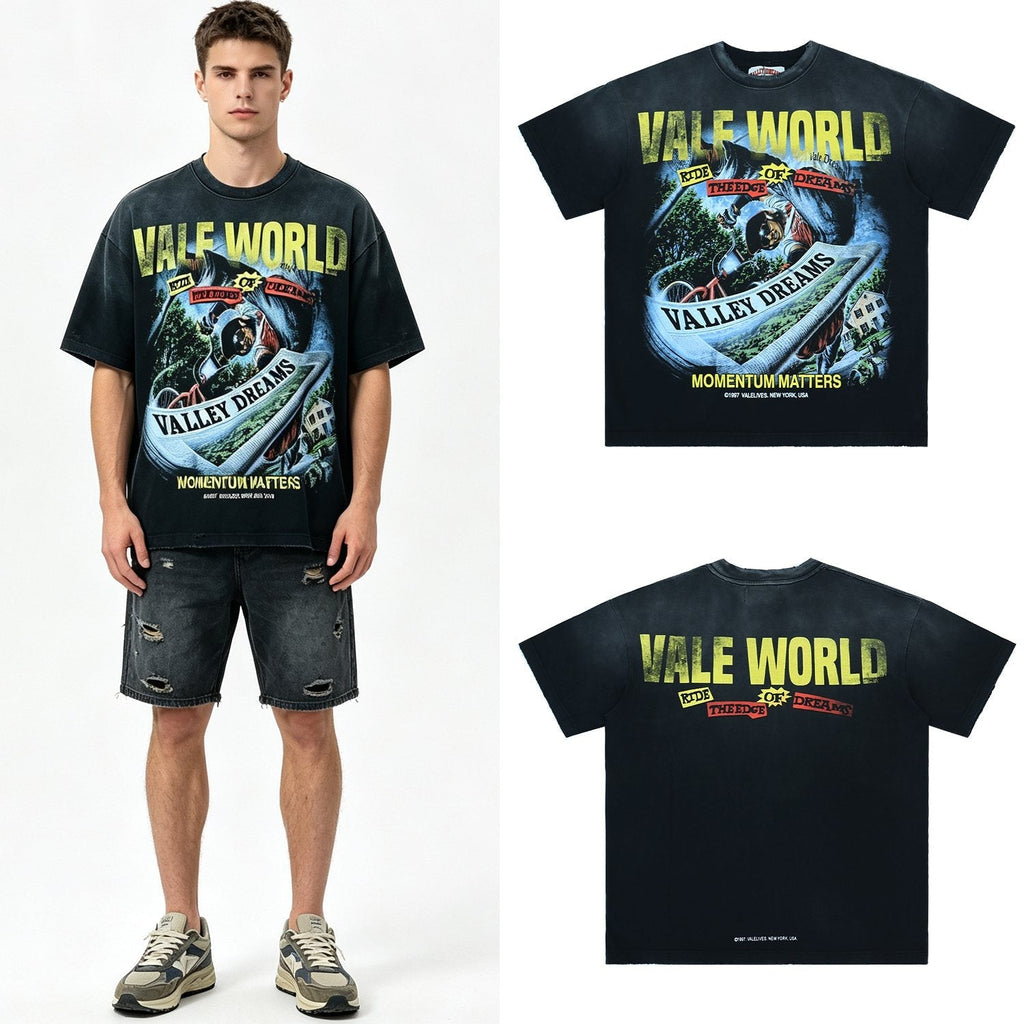 Valley Dreams Vale World Ride Graphic T-Shirt