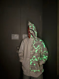 BAPE Shark Glow Camo Full-Zip Hoodie