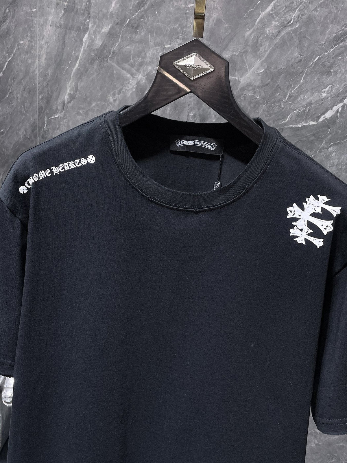 Chrome Hearts Cross Graphic Short-Sleeve T-Shirt