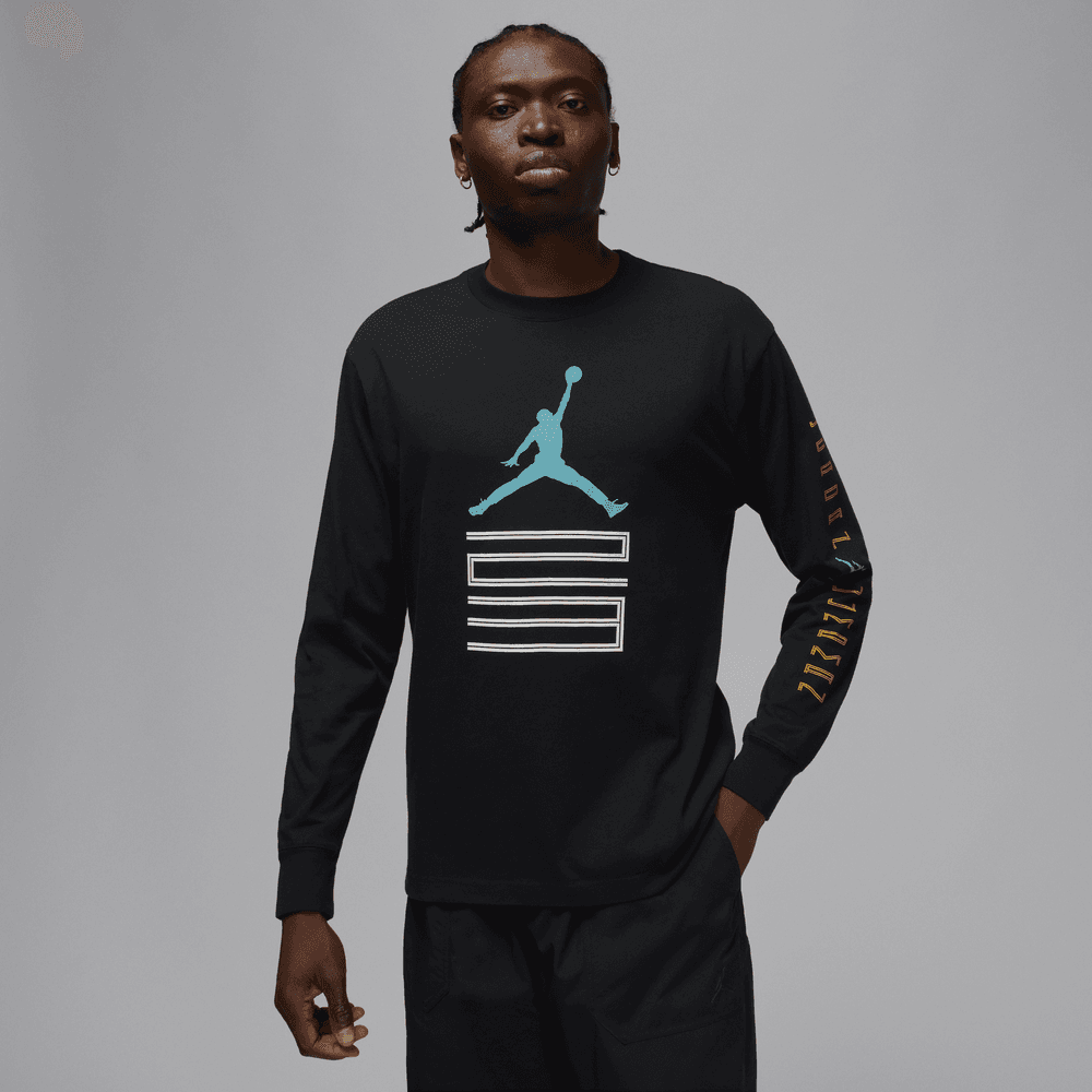 Air Jordan Brooklyn AJ11 Graphic Long Sleeve Tee