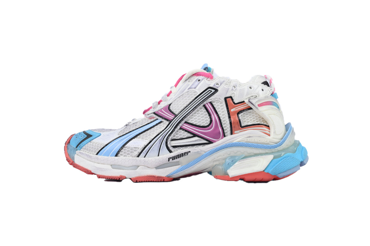 Balenciaga Runner Sneaker Grey Multi-Color 772767 W3RMU 9458