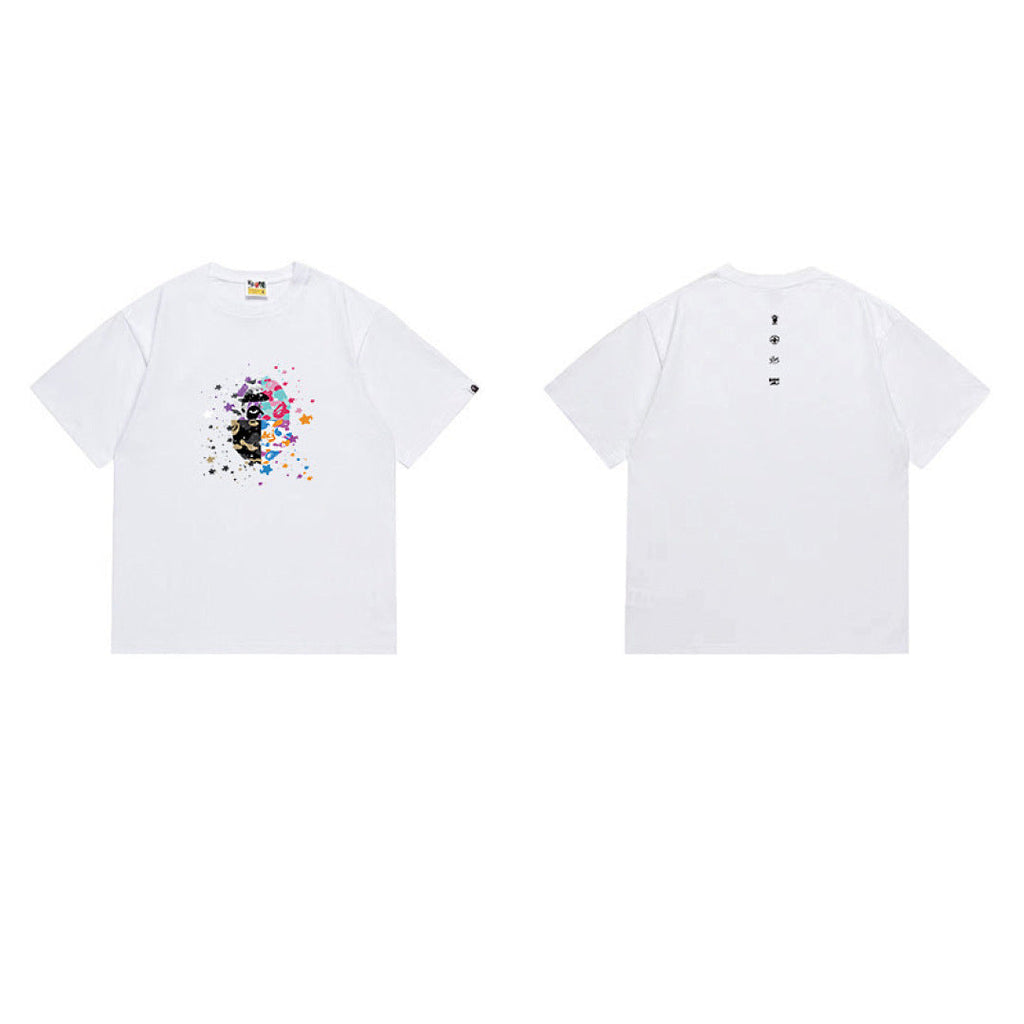 BAPE Ape Head Graphic Streetwear T-Shirt