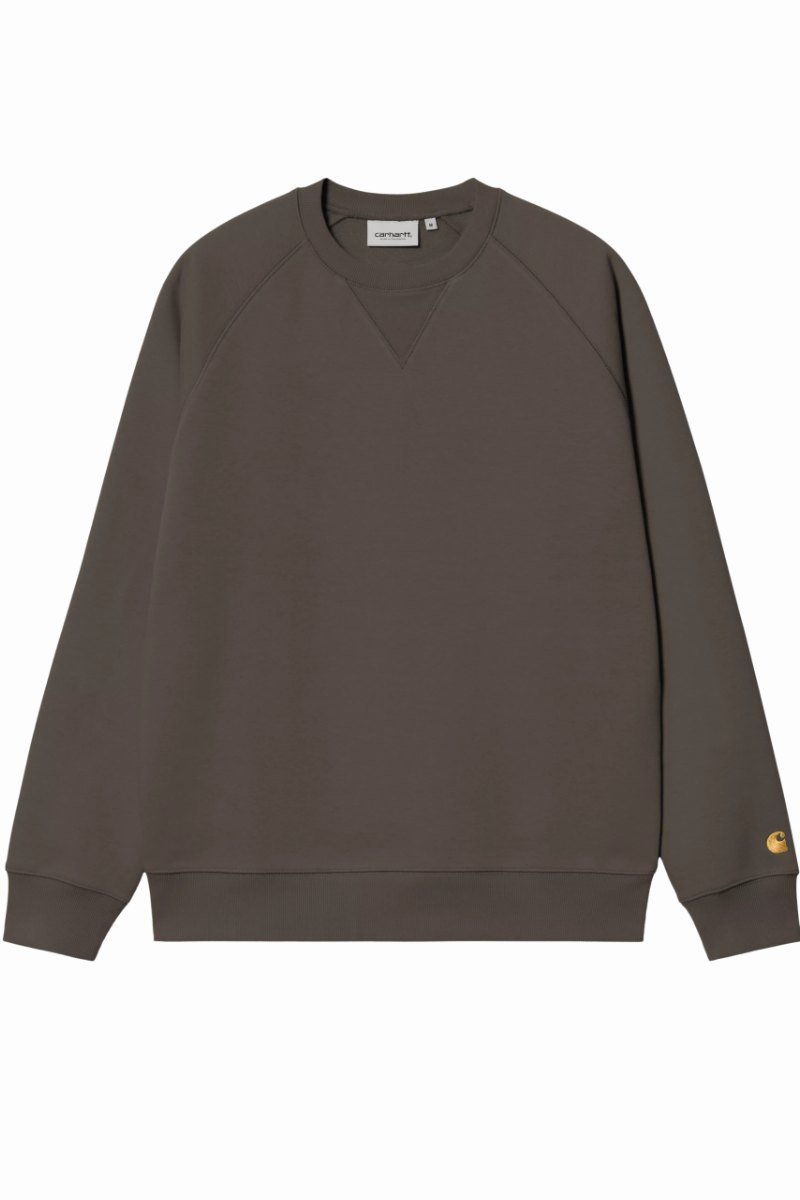 CARHARTT WIP CHASE SWEAT Shungite / Gold
