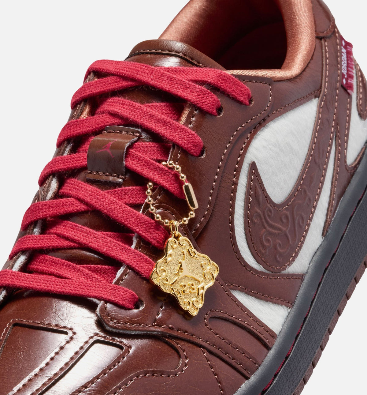 Air Jordan 1 Low Lunar New Year – Women's Lifestyle Shoe in Light Chocolate/Black