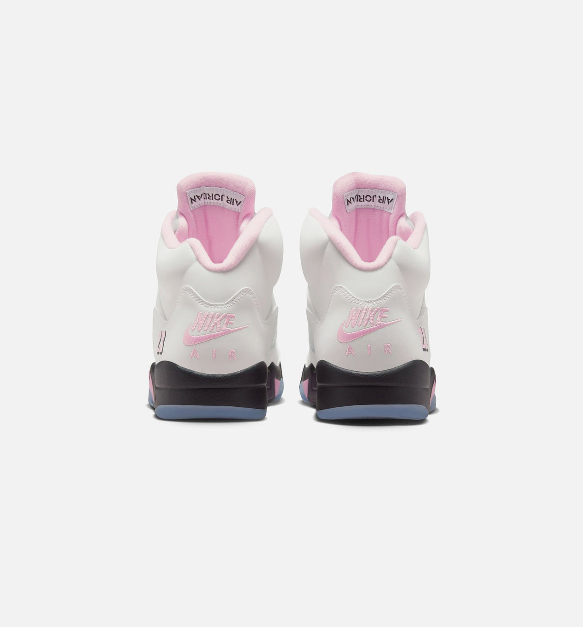 Air Jordan 5 Retro Medium Soft Pink Men's Shoe - White/Soft Pink/Black