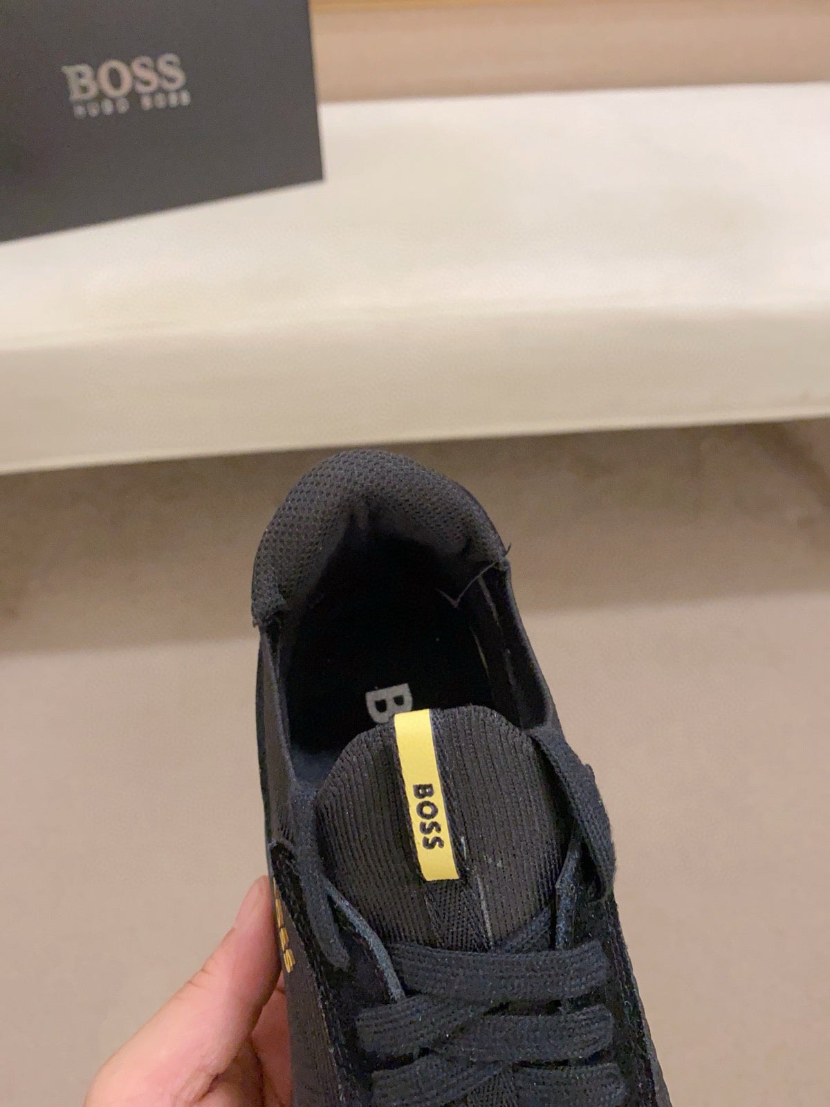 Boss Latest Casual Fly-Knit Sneakers