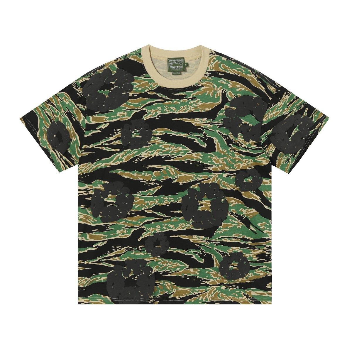 DENIM TEARS Floral Camo T-Shirt & Shorts Set