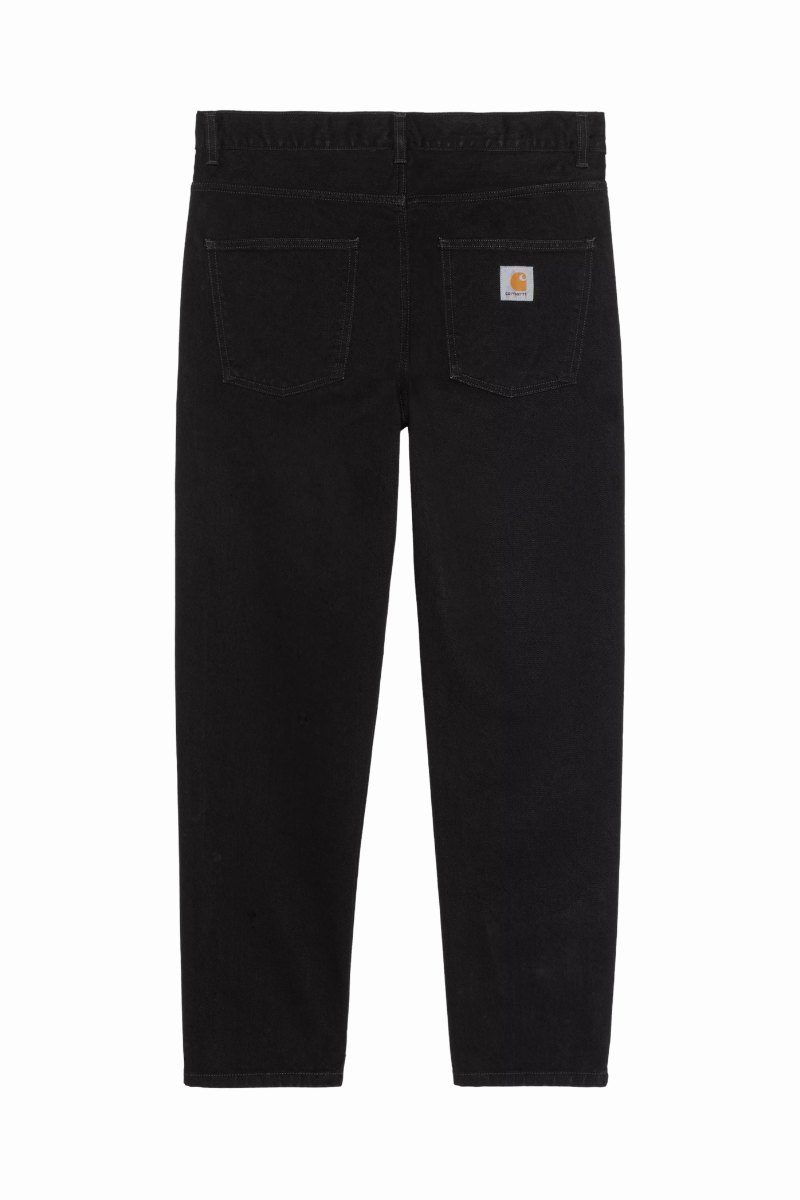 CARHARTT WIP NEWEL PANT Black One Wash