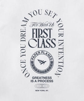 Paper Planes First Class Tee