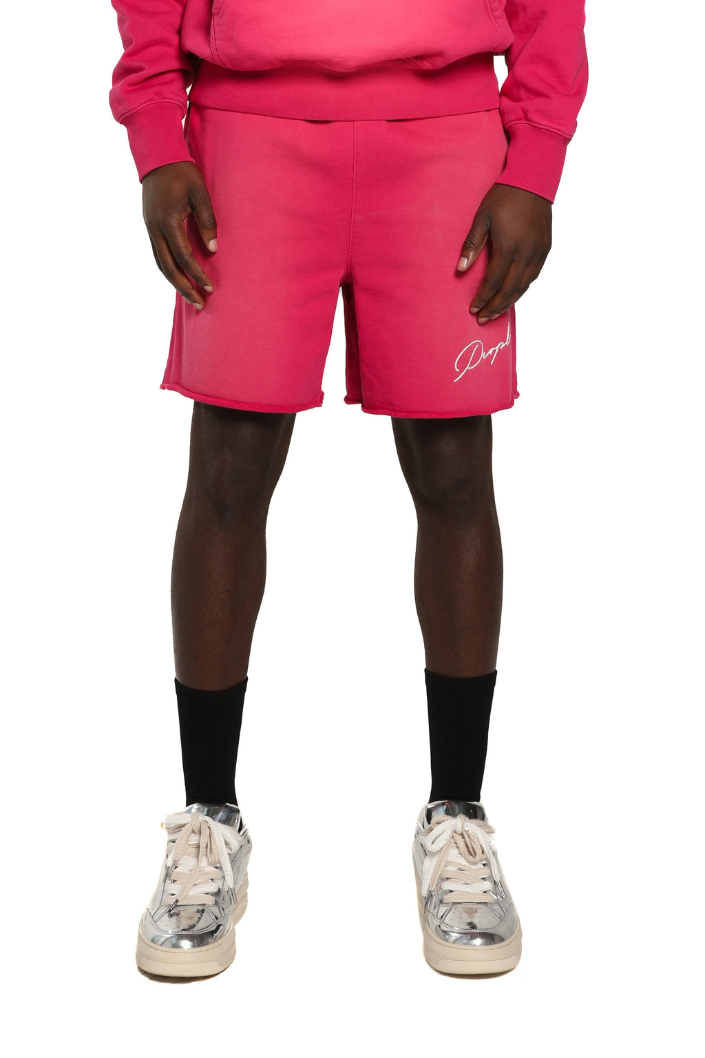 Purple Brand Midweight Fleece Shorts