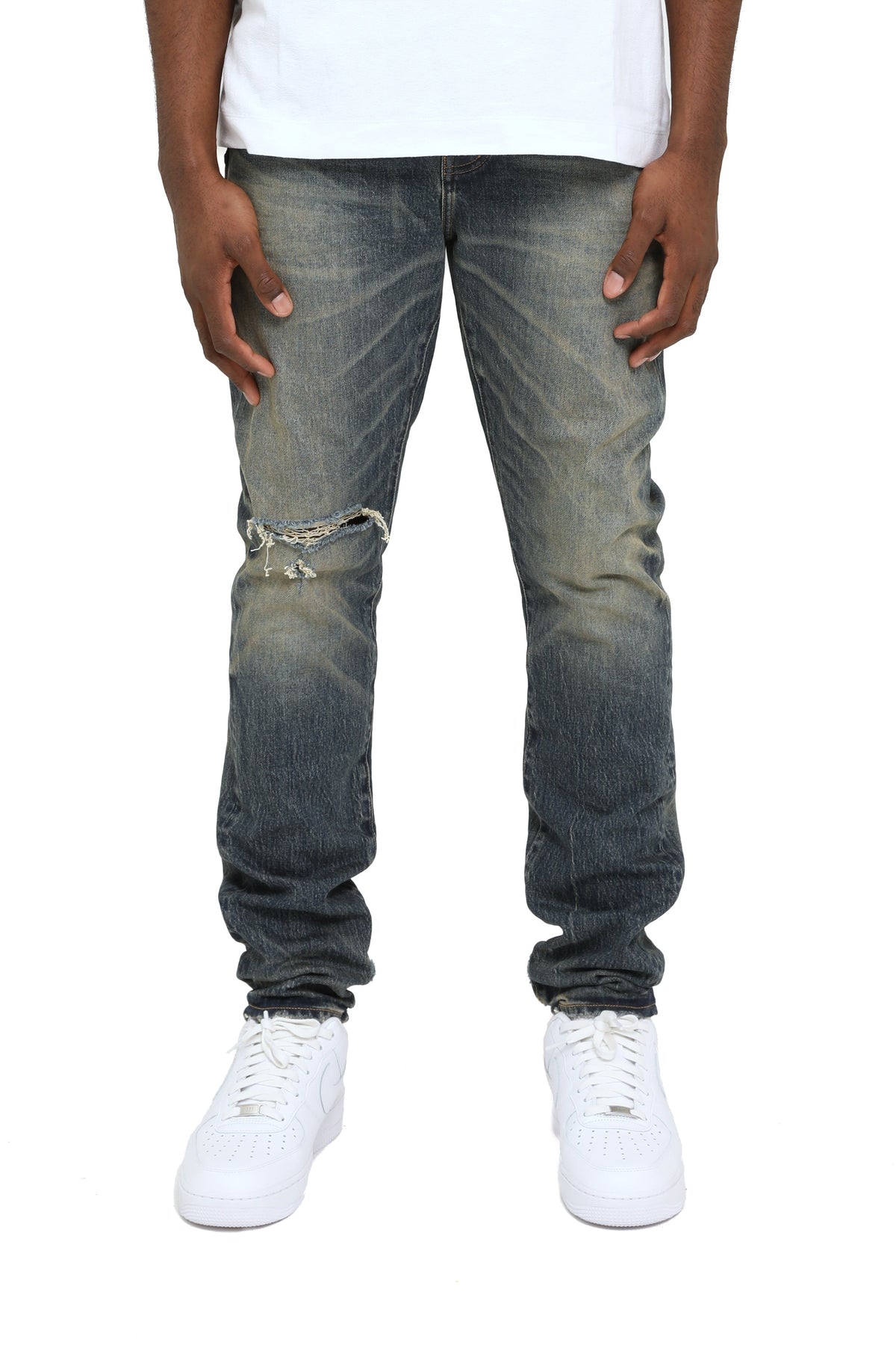 P005 Stratos Vintage Knee Slit