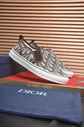Dior Patterned Slip-On Shoes