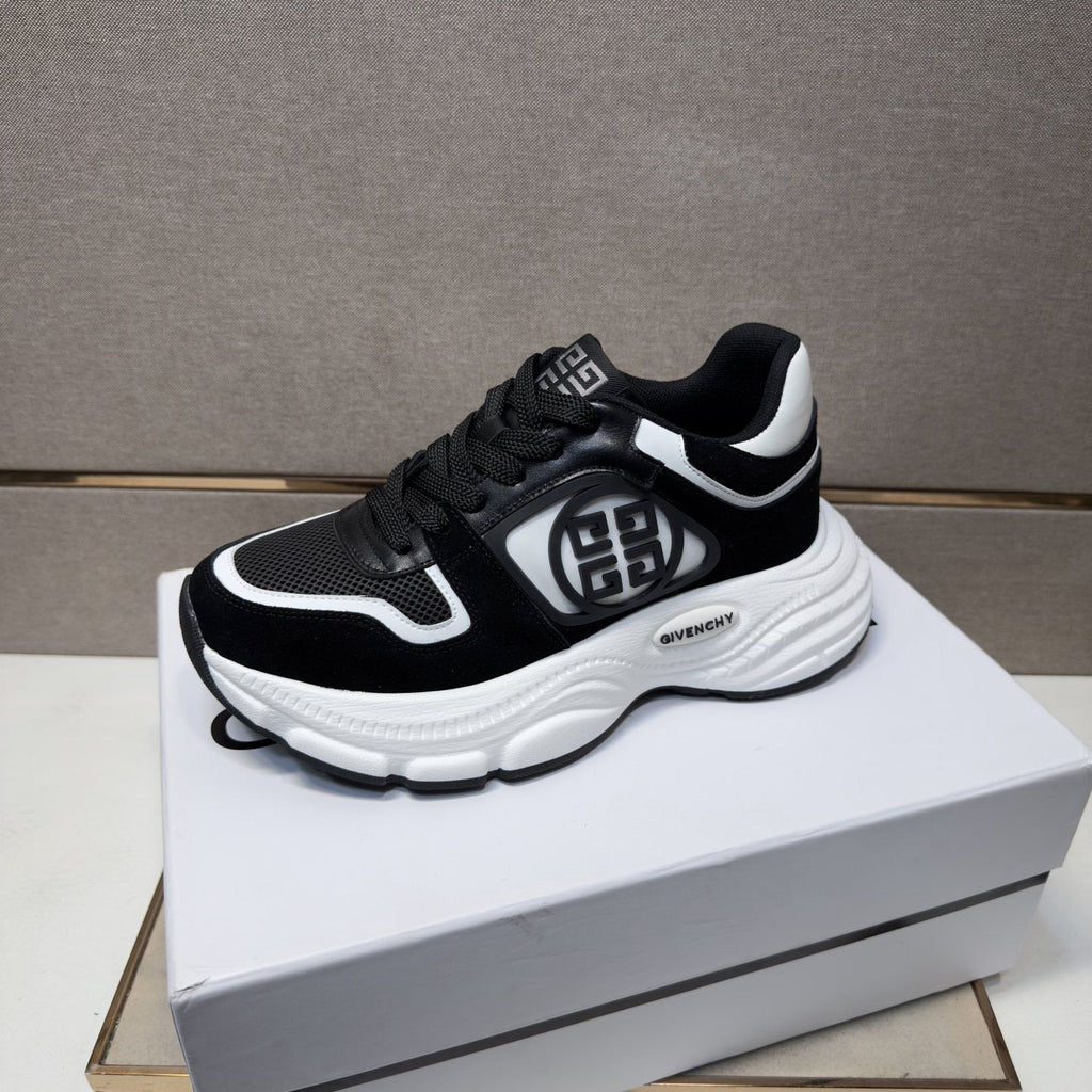 Givenchy Black and White Low-Top Sneakers