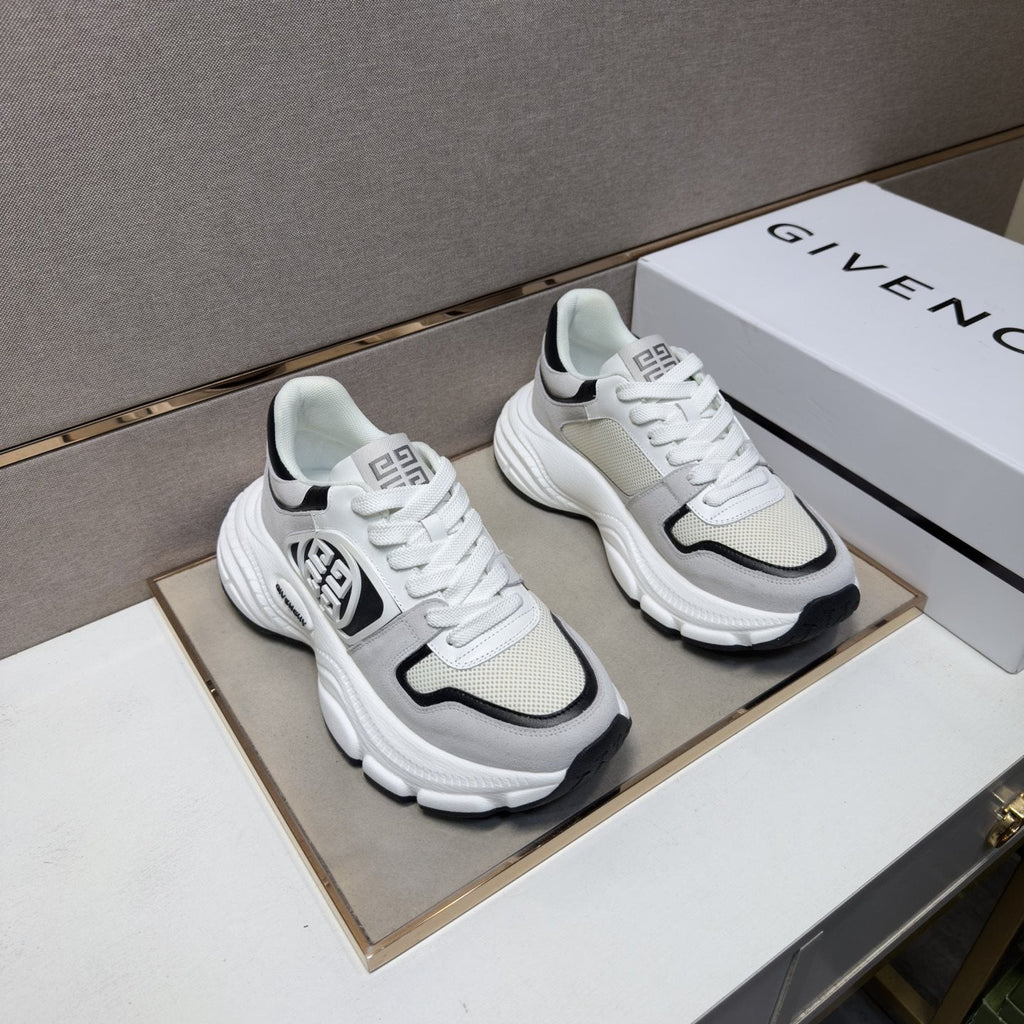 Givenchy Black and White Low-Top Sneakers