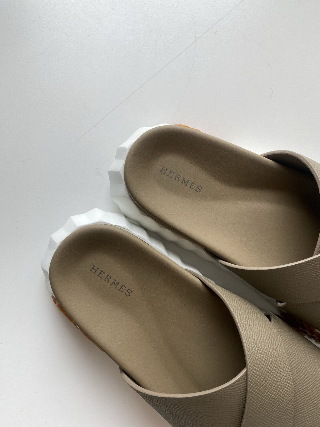 Hermès Cross-Strap Slide Sandals