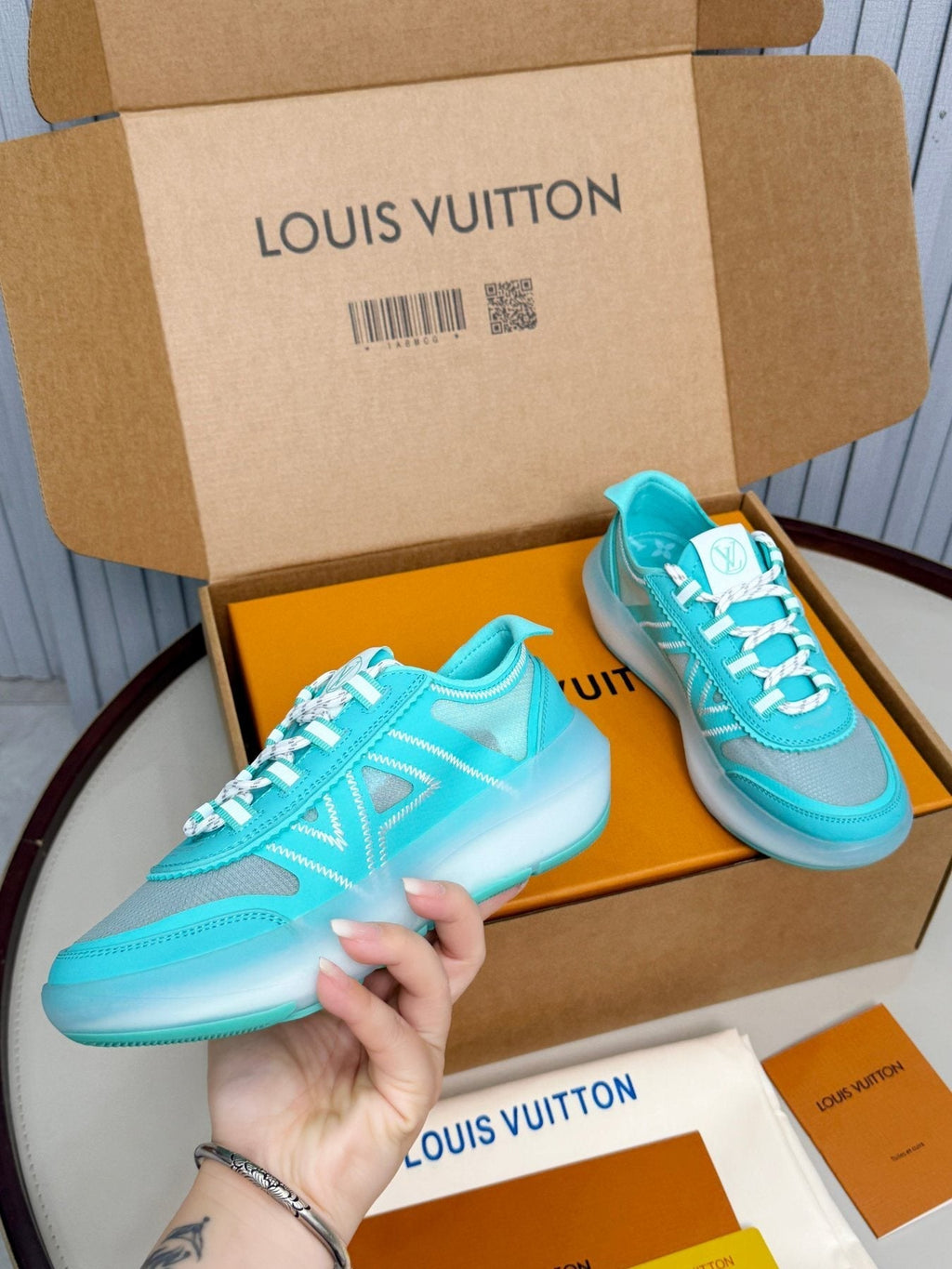 Louis Vuitton Women's Sprint Mesh Sneakers
