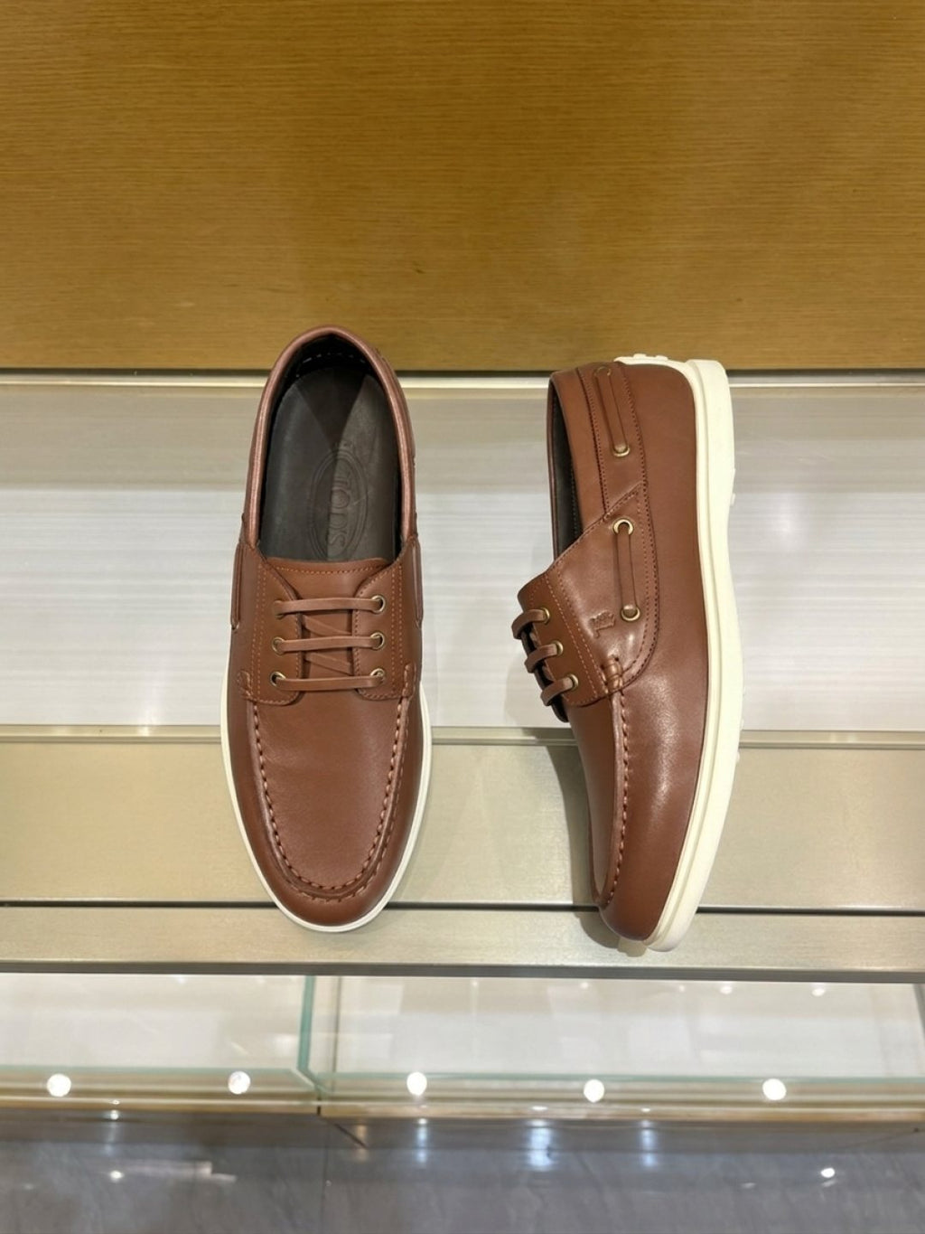TOD'S Moc-Toe Boat Shoes