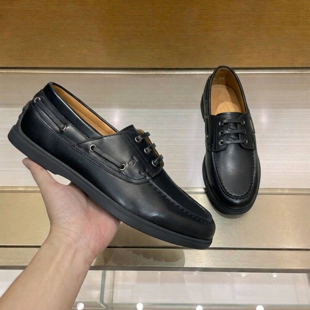 TOD'S Moc-Toe Boat Shoes