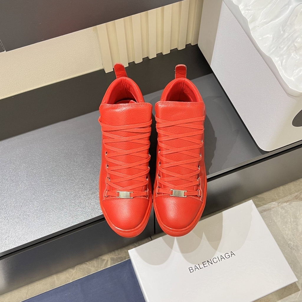 Balenciaga High-Top Lace-Up Sneakers