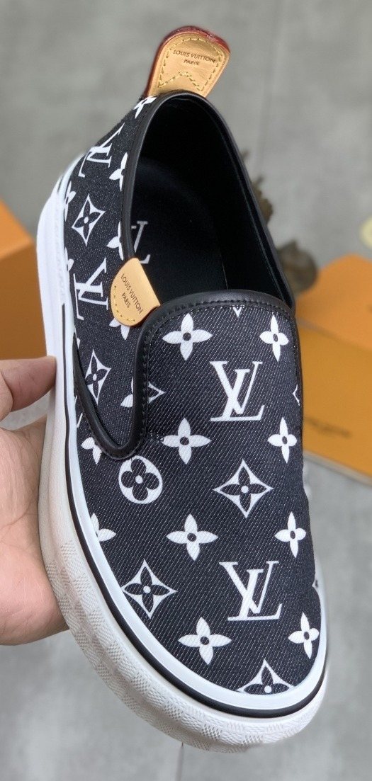 Louis Vuitton Monogram Slip-On Sneakers