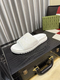 Gucci Logo Strap Slide Sandals