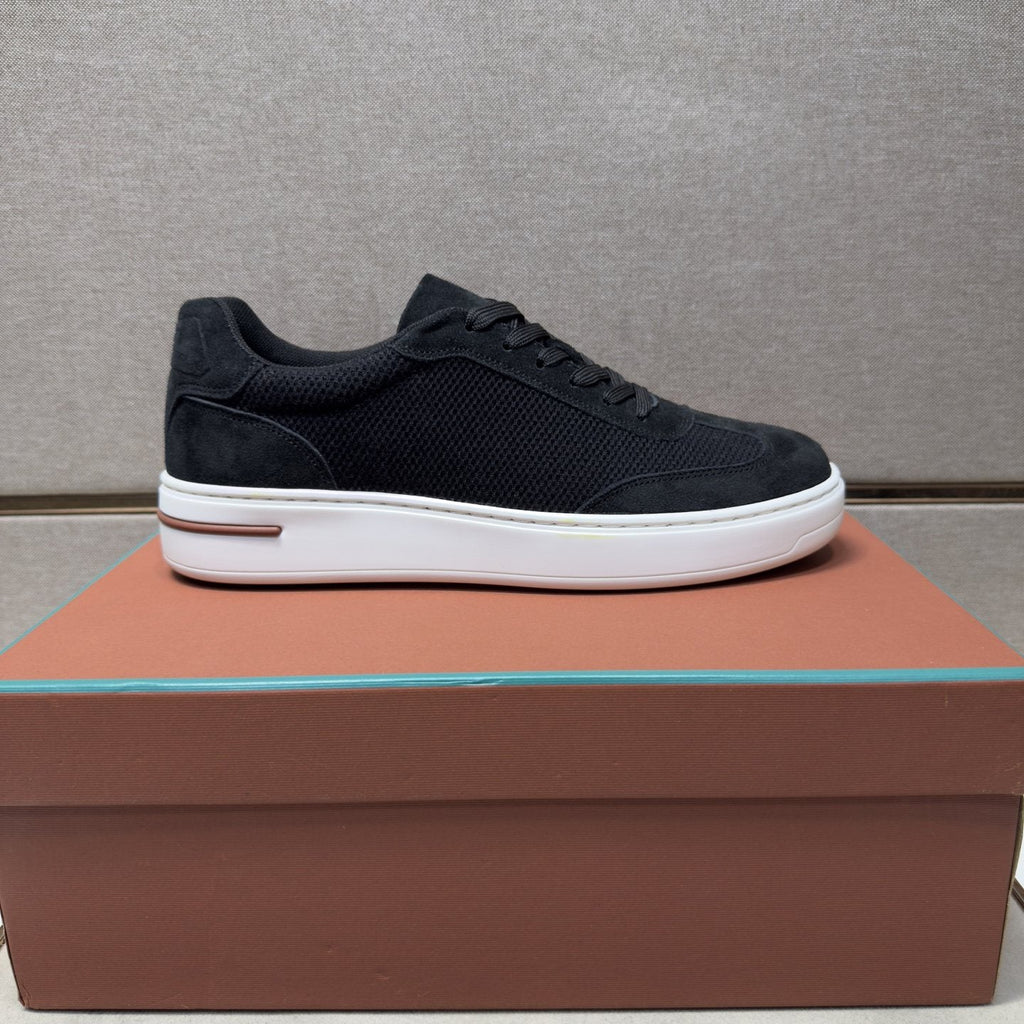 Men's Paneled Low-Top Sneakers