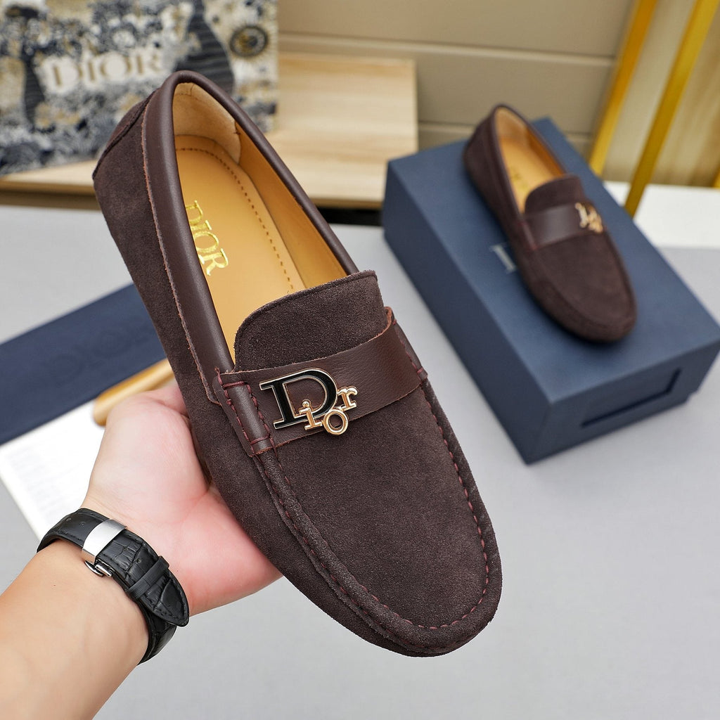 Dior Metal Hardware Loafers
