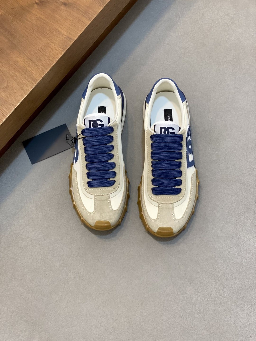 Dolce & Gabbana Men's Low-Top Leather Sneakers