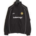 Balenciaga BLCG Badge Number 10 Zip Jacket - Black