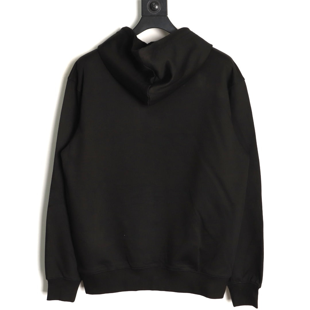 Burberry Equestrian Emblem Pullover Hoodie - Black（副本）（副本）